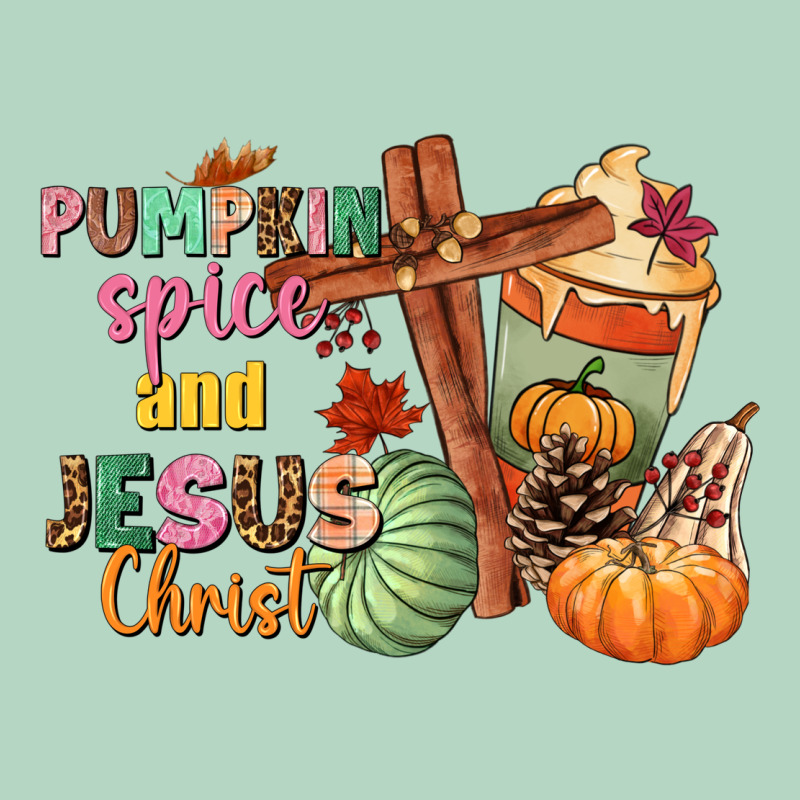 Pumpkin Spice And Jesus Christ Classic Tee by NancyCooperArtShop | Teevron