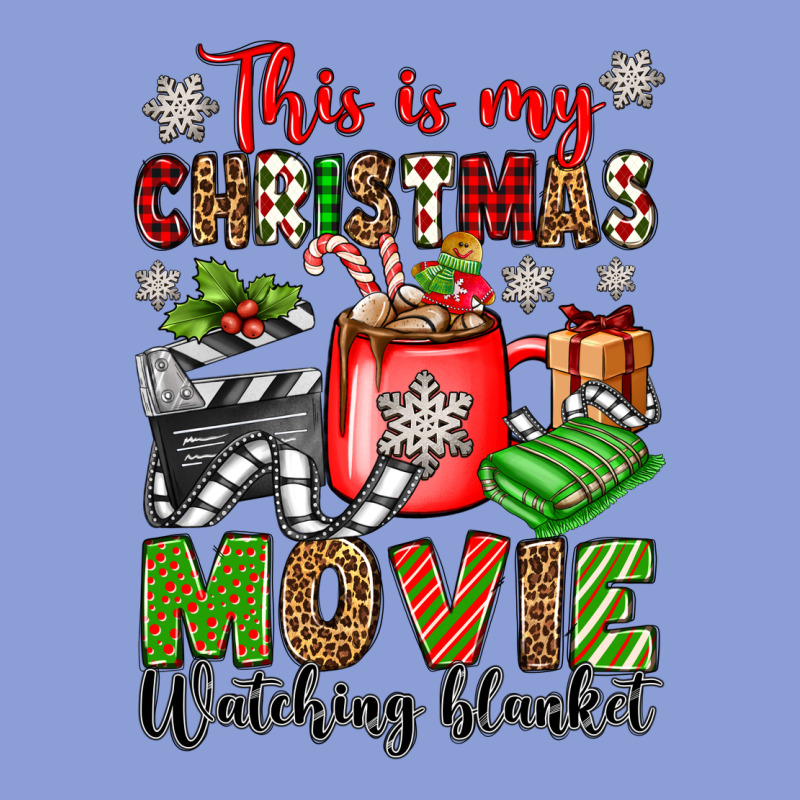 This Is My Christmas Movie Watching Blanket Long Sleeve Tee by OliviaCreatesArt | Teevron