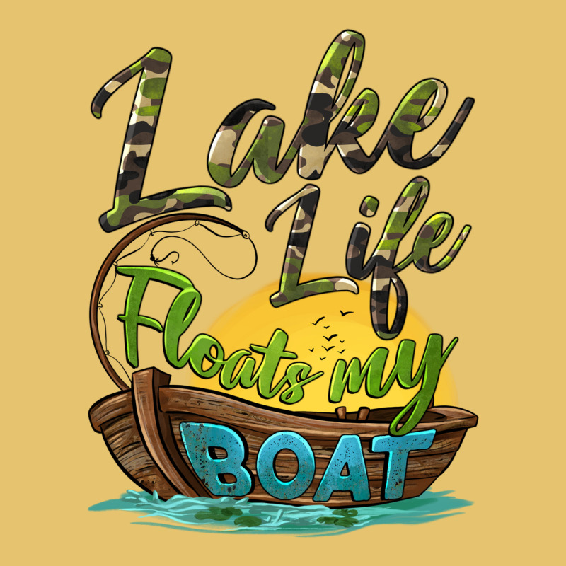 Lake Life Floats My Boat Premium Sweatshirt by BarkalooDesign | Teevron