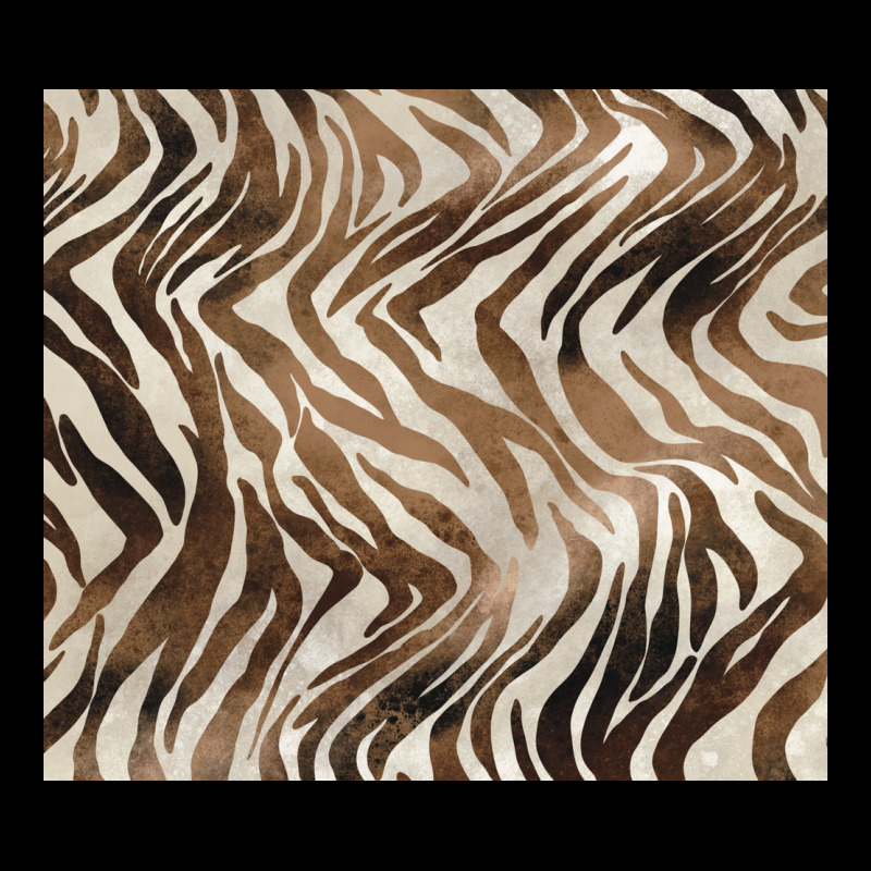 Brown Zebra Heavy Core Tee by BarkalooDesign | Teevron