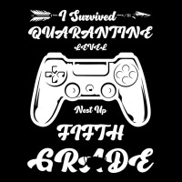I Survived Quarantine Level Next Fifth Grade Premium Tee | Teevron