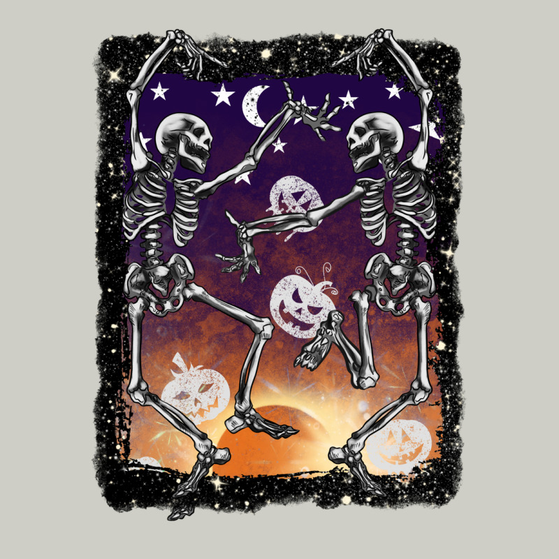 Halloween Dancing Skeletons Stars Heavyweight Hoodie by BarkalooDesign | Teevron
