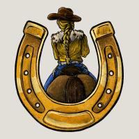 Horseshoe And Cowgirl Heavy Core Tee | Teevron