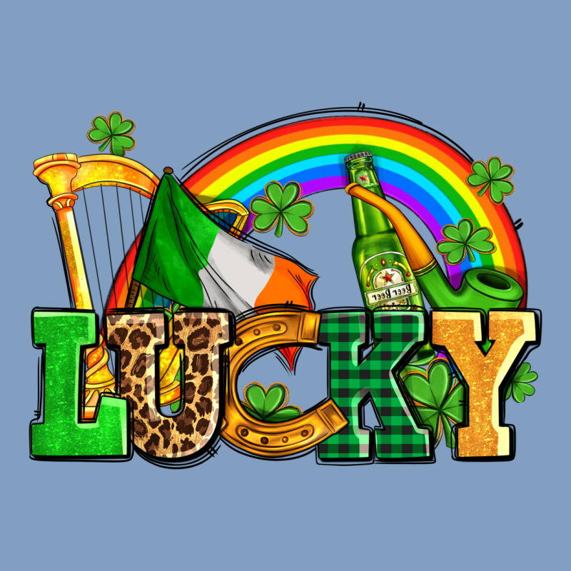 Lucky With St Patricks Elements Urban Hoodie by AdoDesignShop | Teevron