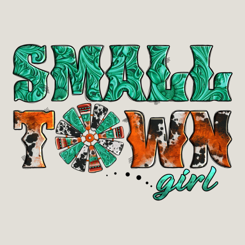 Small Town Girl Western Windmill Heavy Core Tee by Jasminsmagicworld | Teevron