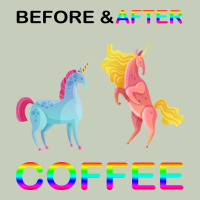 Before After Coffee Ladies Tee | Teevron