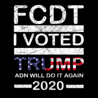 Hell Yeah I Voted Trump And Will Do It Again 2020 Ladies Tee | Teevron