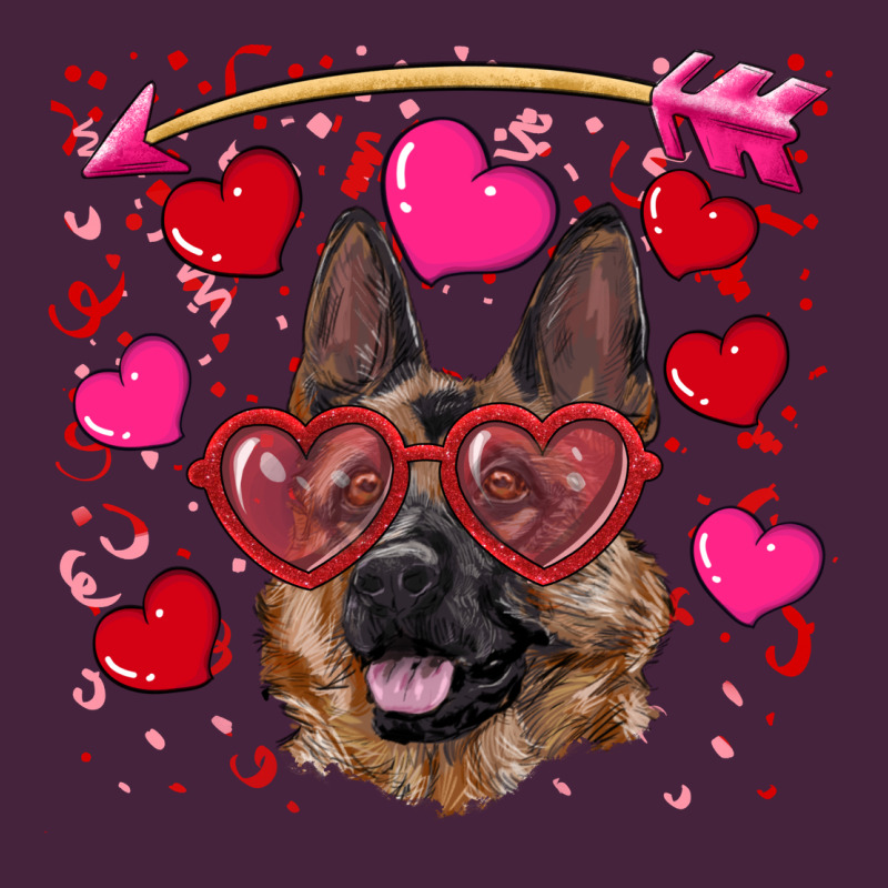 Valentine's German Shepherd Premium Tee by RanaPortraitStore | Teevron