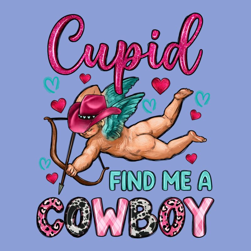 Cupid Find Me A Cowboy Long Sleeve Tee by OliviaCreatesArt | Teevron