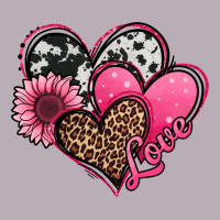 Valentines Day Western Hearts And Sunflower Vintage Tee | Teevron