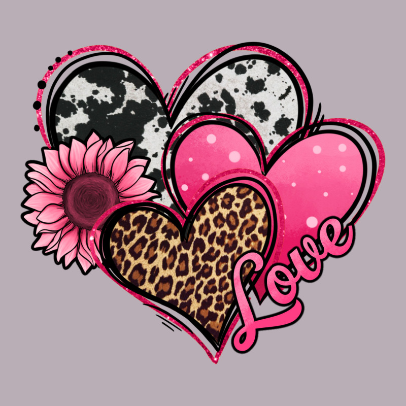 Valentines Day Western Hearts And Sunflower Vintage Tee by Jasminsmagicworld | Teevron