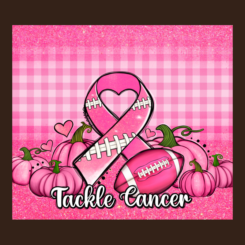 Tackle Cancer Pumpkins Football And Ribbon Heavy Core Tee by Jasminsmagicworld | Teevron