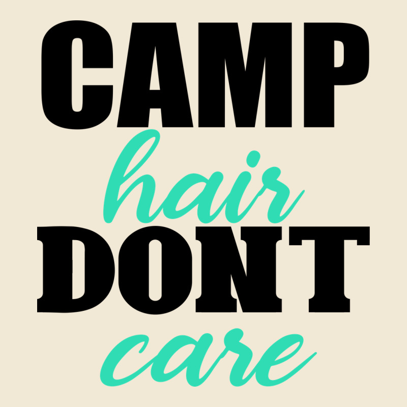 Camp Hair Don't Care Black Ladies Tee by Bettercallsaul | Teevron