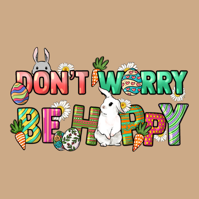 Don't Worry Be Hoppy Easter Day Vintage Hoodie by HowdyJamesFarm | Teevron
