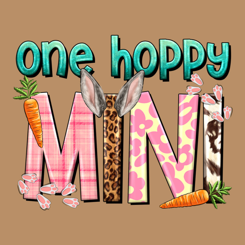 One Hoppy Mini Easter Day Vintage Hoodie by HowdyJamesFarm | Teevron