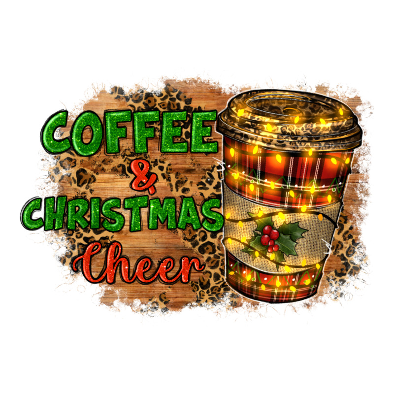 Coffee And Christmas Cheer Long Sleeve Tee by RanaPortraitStore | Teevron