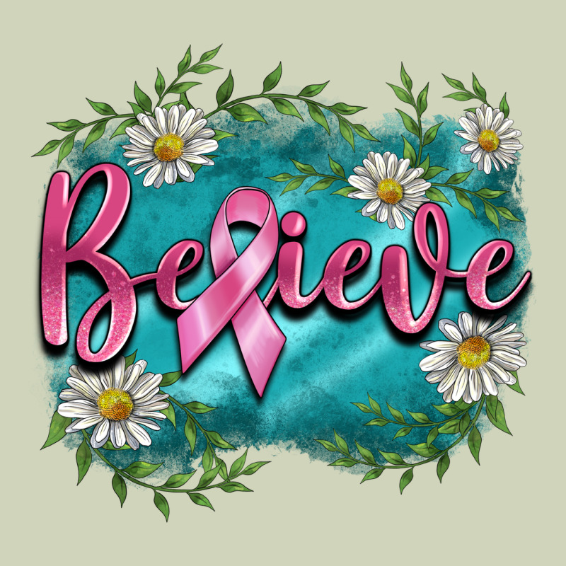 Breast Cancer Believe Heavyweight Hoodie by BarkalooDesign | Teevron