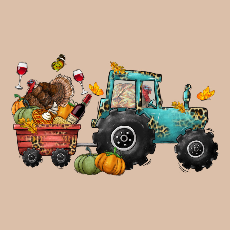 Thanksgiving Tractor Urban Heavy Tee by CowGirlArtShop | Teevron