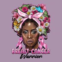 Breast Cancer Warrior Black Woman Heavyweight Hoodie | Teevron