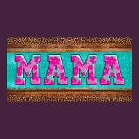 Floral Mama Mother's Day License Plate Premium Tee | Teevron