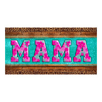 floral mama mother's day license plate | Teevron