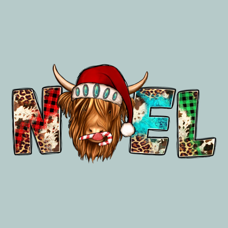 Noel Highland Cow Heavy Core Tee by Jasminsmagicworld | Teevron