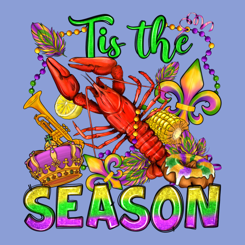 Tis The Season Mardi Gras Olivia Long Sleeve Tee by OliviaCreatesArt | Teevron