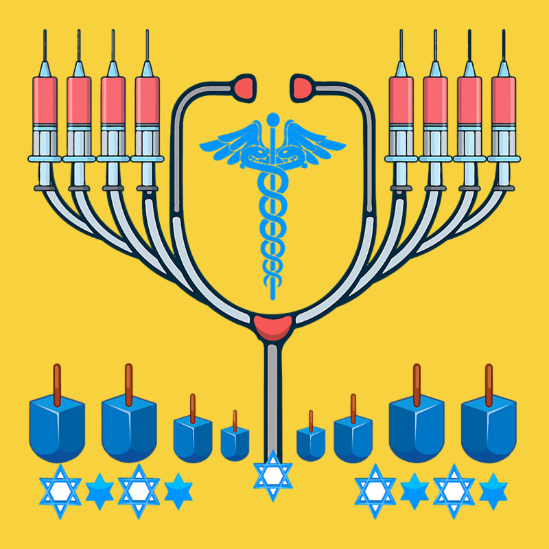 Jewish Hanukkah Chanukah Doctor Medical Menorah  Gifts Premium Sweatshirt by trangStudio | Teevron