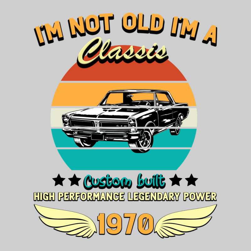 Vintage 50th Birthday I'm Not Old I'm A Classic Born In 1970 Premium Tee by Bettercallsaul | Teevron