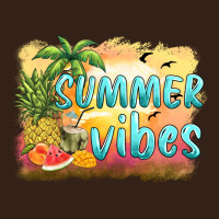 Summer Vibes Sunset And Fruits Heavy Core Tee | Teevron