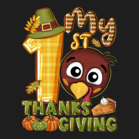 My 1st Thanksgiving With Turkey Classic Tee | Teevron