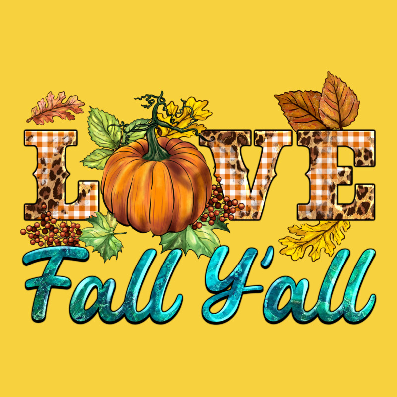 Love Fall Y'all Premium Sweatshirt by BarkalooDesign | Teevron