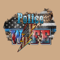 Police Wife Lightning Bolt 4th Of July Vintage Hoodie | Teevron