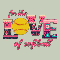 For The Love Of Softball Ladies Tee | Teevron