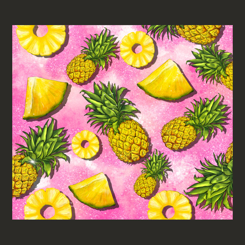Pink Pineapple Heavy Core Tee by BarkalooDesign | Teevron