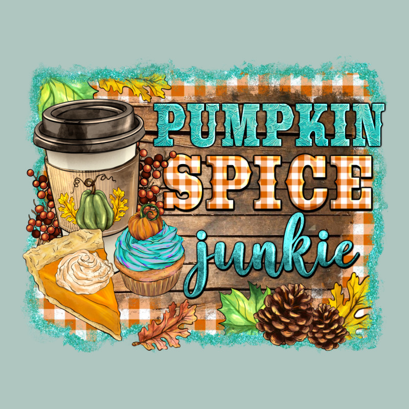 Pumpkin Spice Junkie Premium Sweatshirt by BarkalooDesign | Teevron