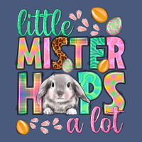 Little Mister Hops A Lot Easter Day Vintage Hoodie | Teevron