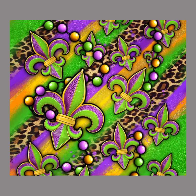 Mardi Gras Carnival Fleur De Lis Vintage Tee by Jasminsmagicworld | Teevron