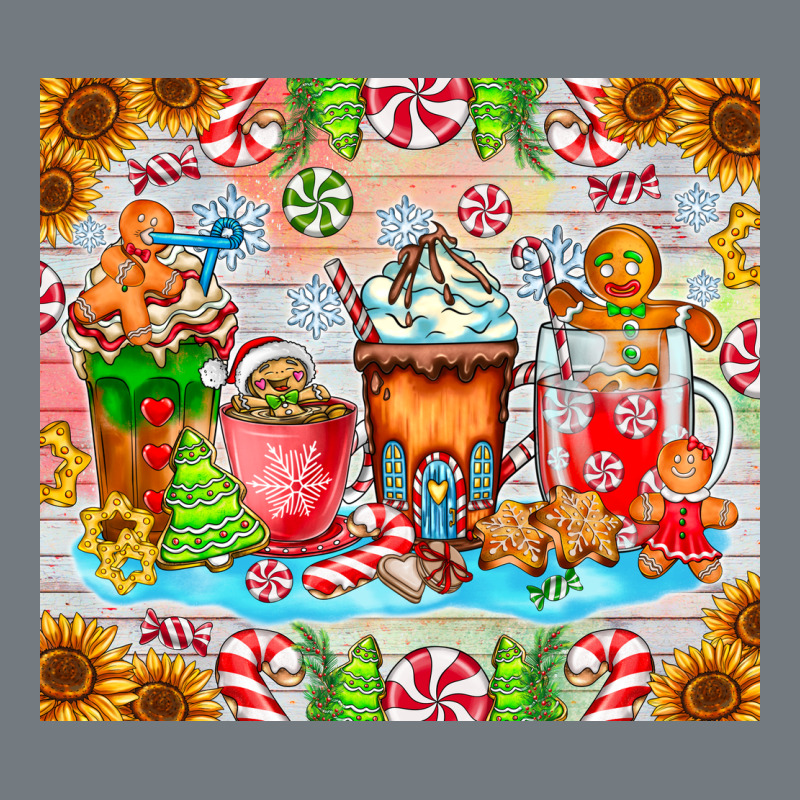 Christmas Coffee Class Heavyweight Sweatshirt by CowhideDigitalArt | Teevron