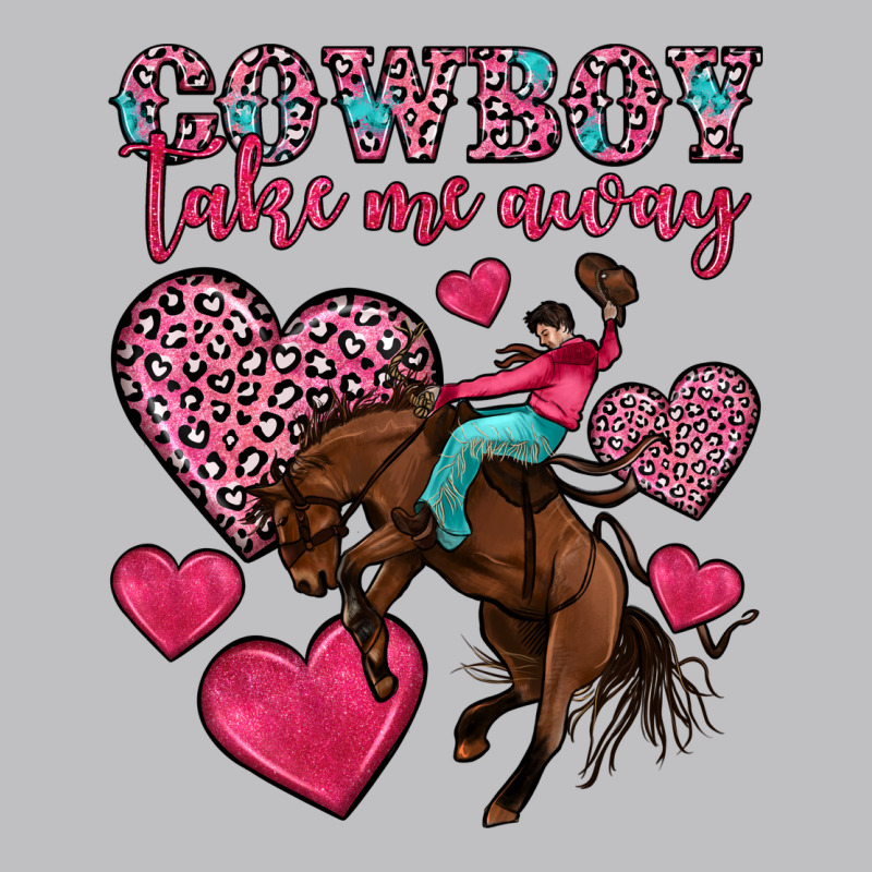 Cowboy Take Me Away Long Sleeve Tee by OliviaCreatesArt | Teevron