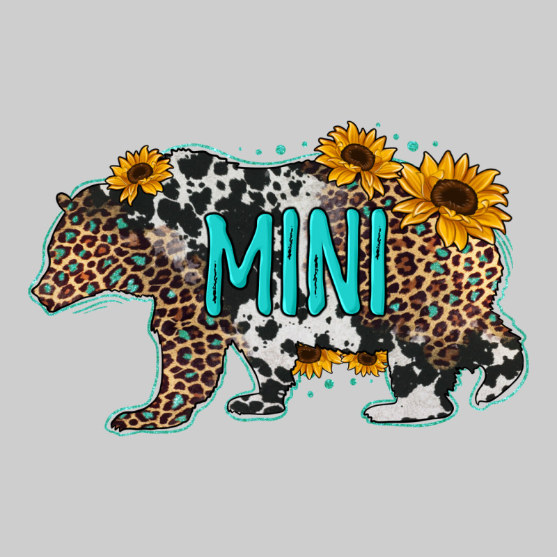 Baby Bear Mini Sunflowers Leopard Cowhide Mother's Day Premium Tee by Jasminsmagicworld | Teevron