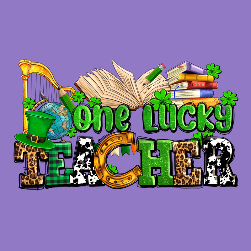 One Lucky Teacher Urban Hoodie by AdoDesignShop | Teevron