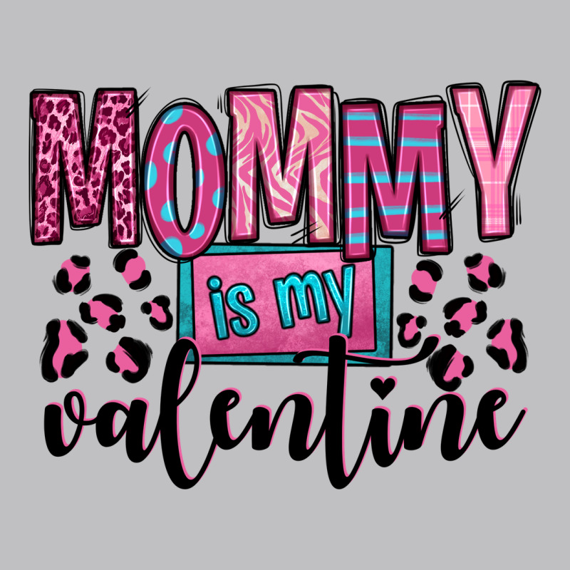 Mommy Is My Valentine Long Sleeve Tee by OliviaCreatesArt | Teevron