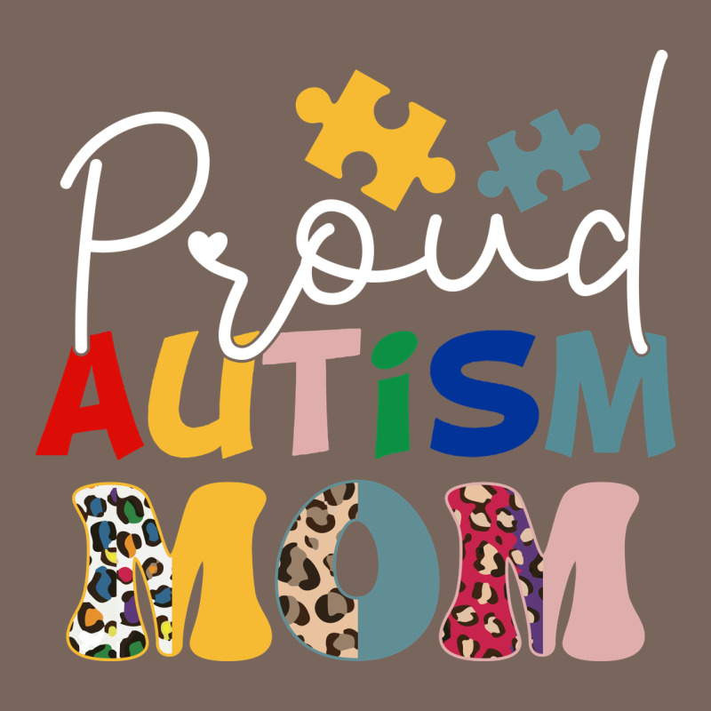Proud Autism Mom Leopard Pattern Design Autism Awa Premium Hoodie by CowhideDigitalArt | Teevron