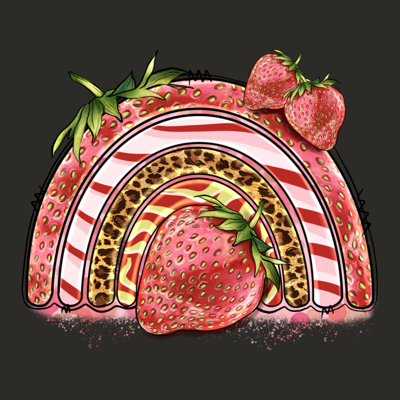 Strawberry Rainbow Heavy Core Tee by BarkalooDesign | Teevron