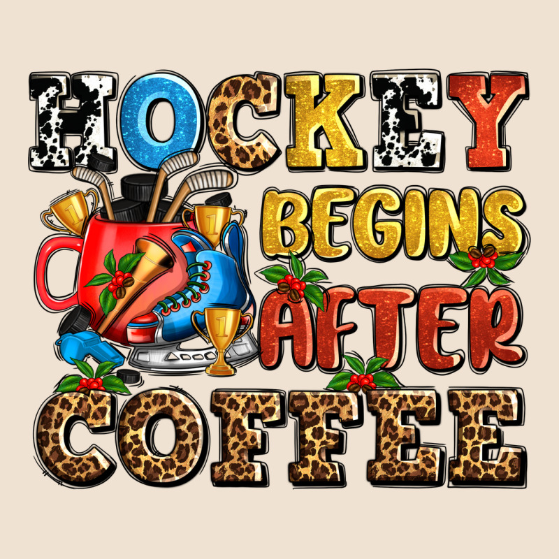Hockey Begins After Coffee Ado Urban Hoodie by AdoDesignShop | Teevron