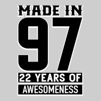 Made In 97 22 Years Of Awesomeness Premium Tee | Teevron