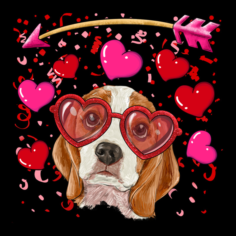 Valentines Day  Beagle Premium Tee by RanaPortraitStore | Teevron