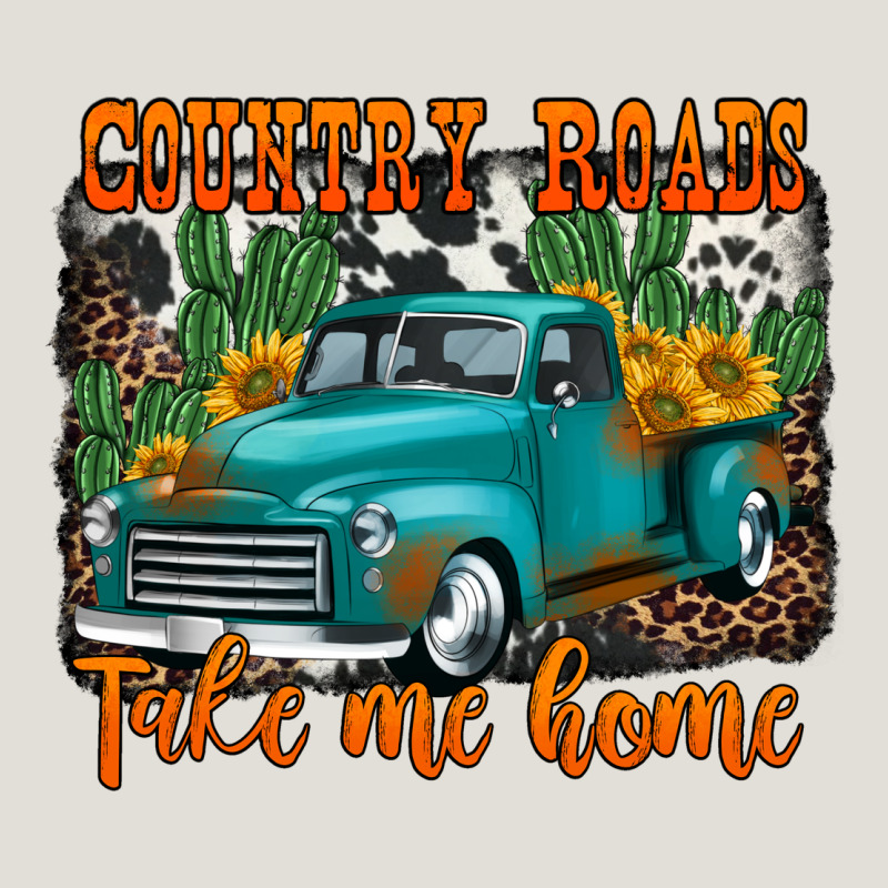 Country Roads Take Me Home Old Western Truck Heavy Core Tee by Jasminsmagicworld | Teevron