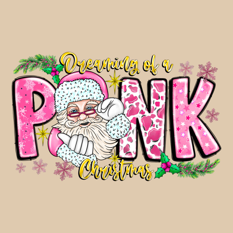 Dreaming Of A Pink Christmas Heavyweight Sweatshirt by CowhideDigitalArt | Teevron